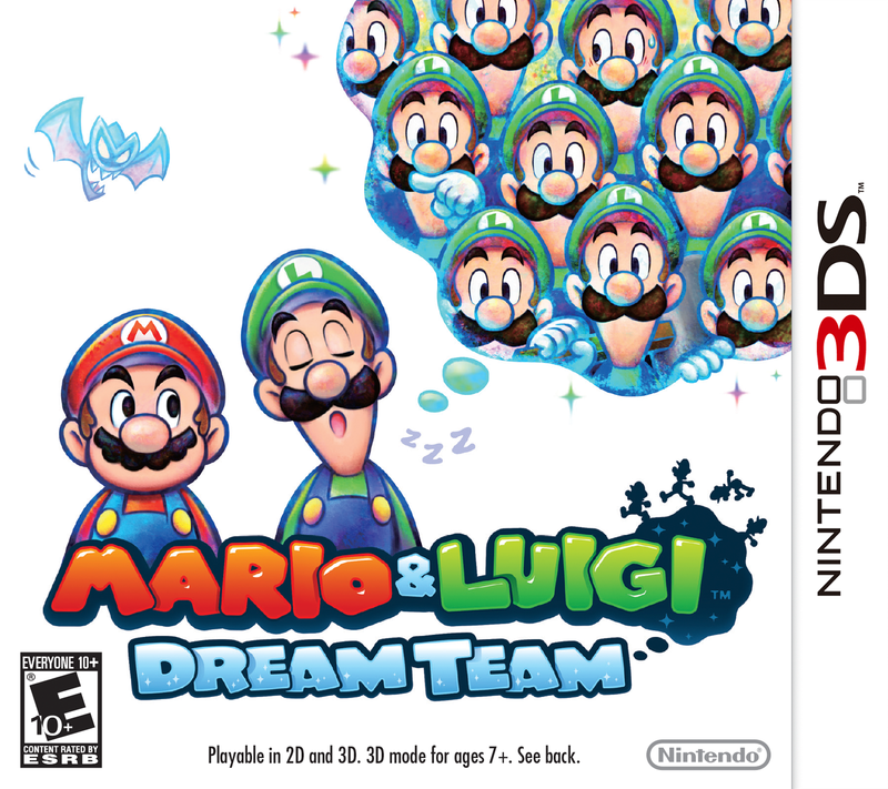 Mario and Luigi dream team - Like New