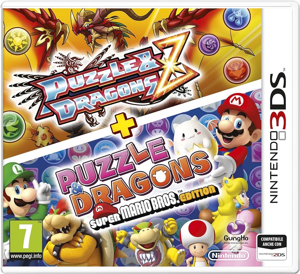 Puzzle dragons X - Like New