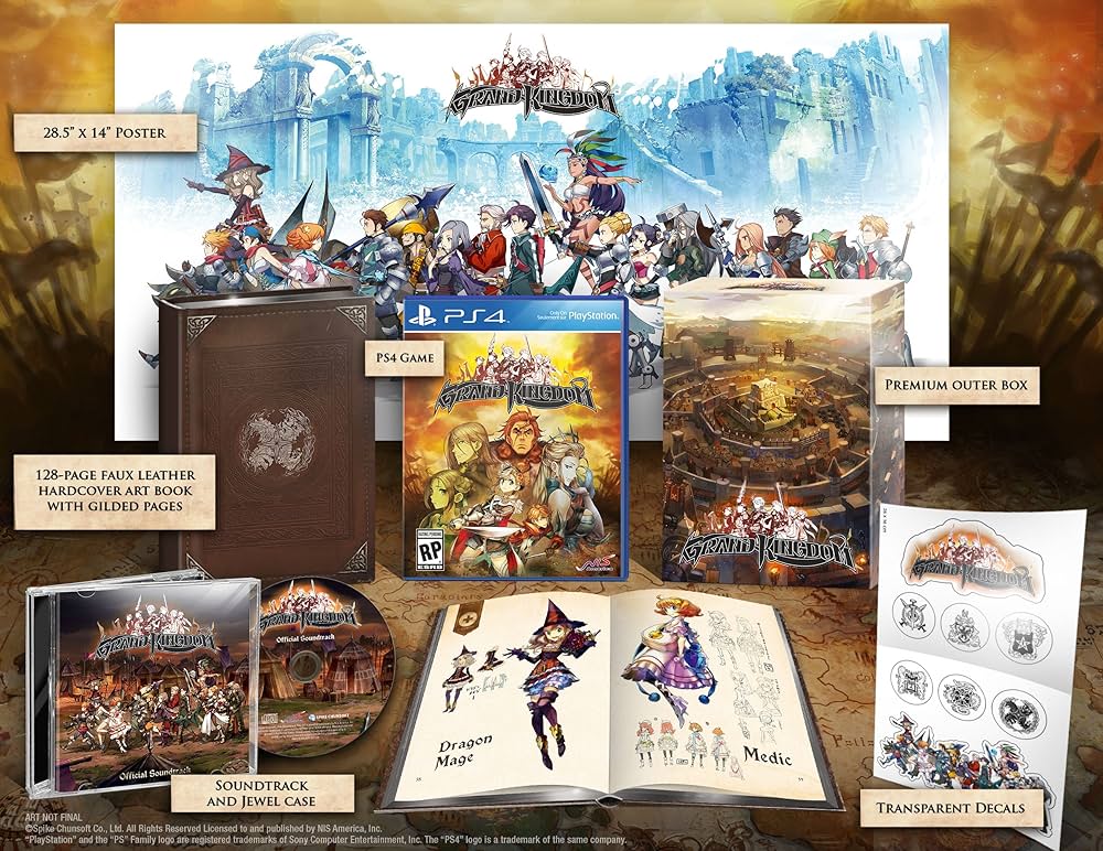 Grand Kingdom Limited Edition PS VITA (NEW)