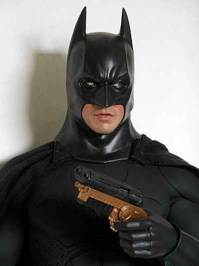 Batman The Dark Knight 1/4 scale from ENTERBAY! (Like New) Displayed Only!
