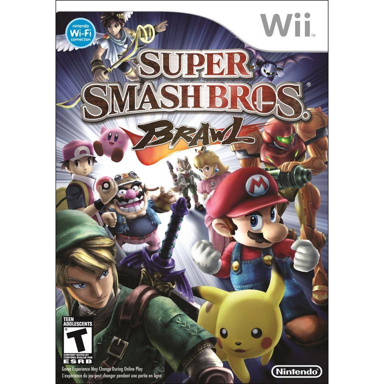 Super smash bros BRAWL Wii- Like New US