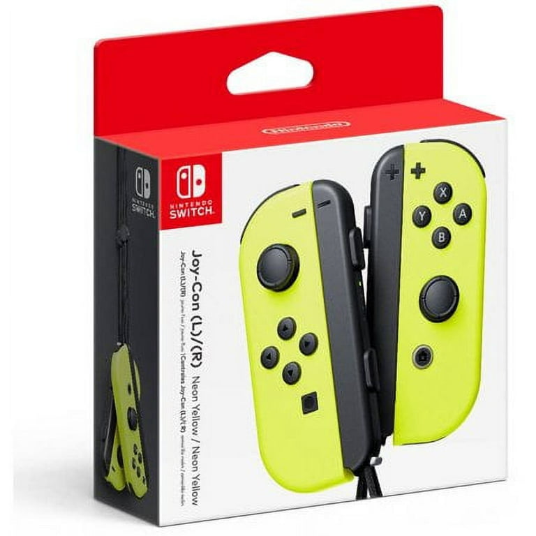 Joy Con Pair Neon Yellow
