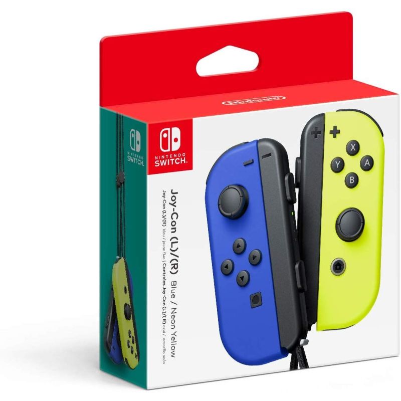 Joy Con Blue/Yellow Neon