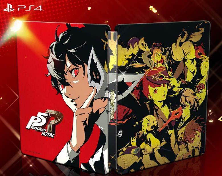 Persona 5 Royal SteelBook Edition NEW EU Ps4