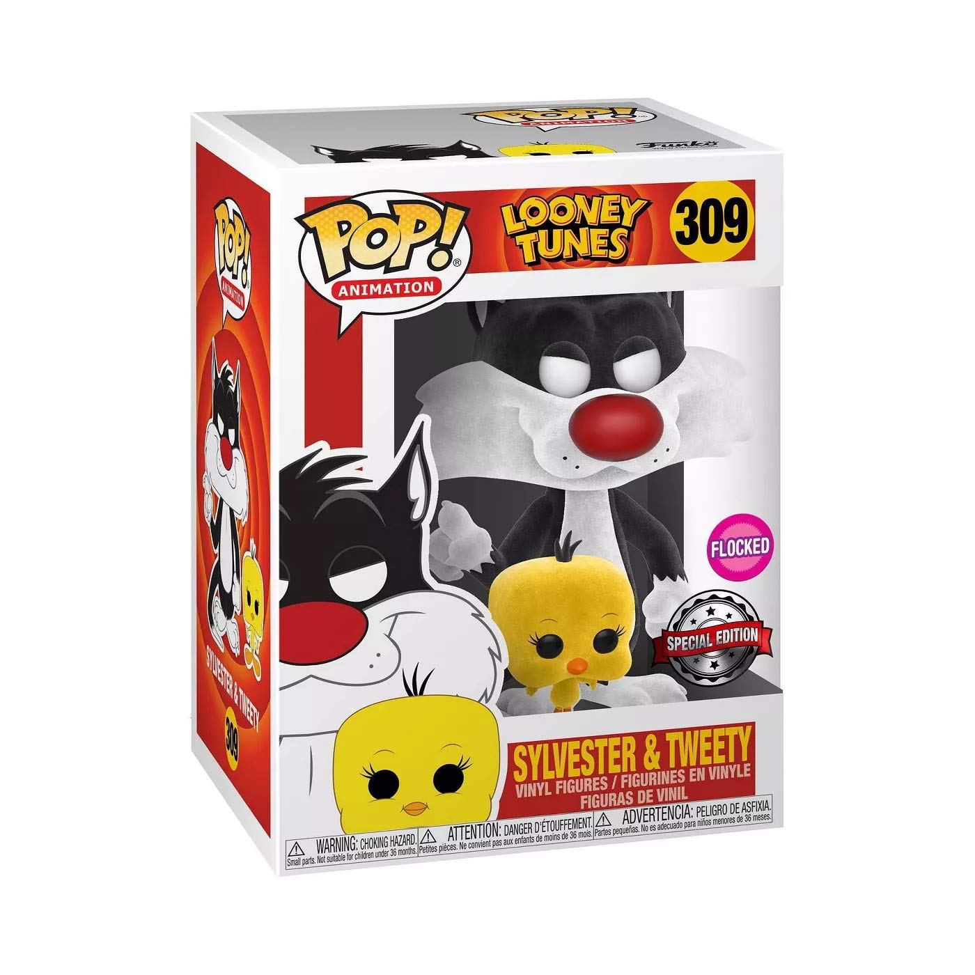 Sylvester & Tweety SE FLOCKED #309