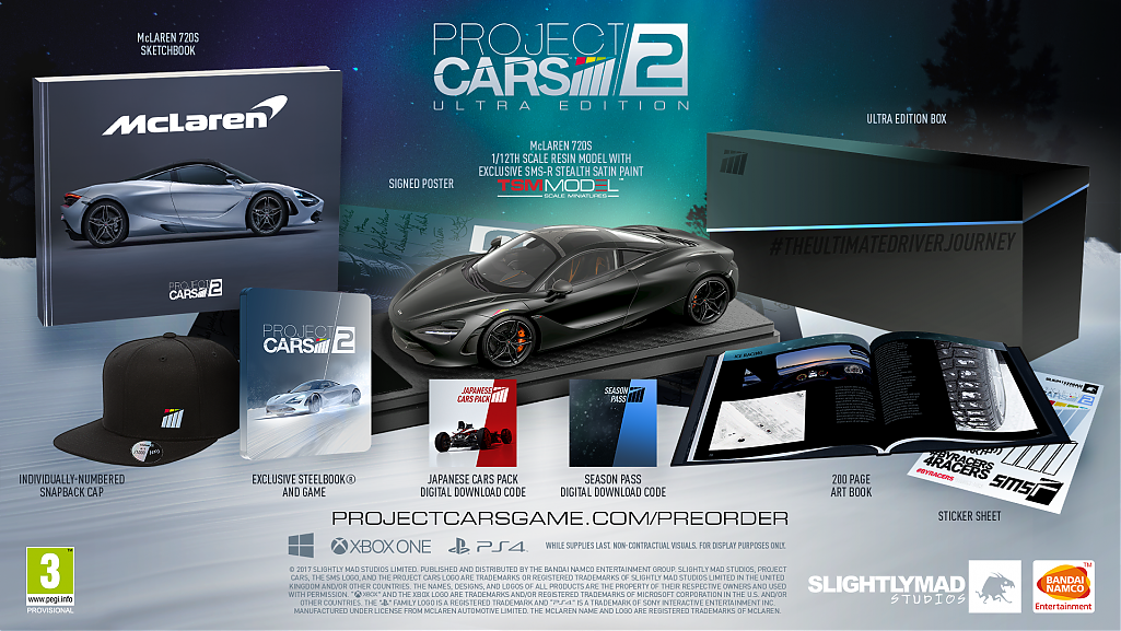 Project Cars 2 Collector Edition EU NEW