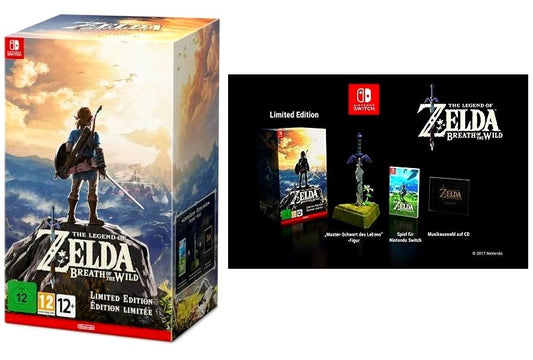 The Legend of Zelda Breath of the Wild Limited Edition EU ( Complete without game only )