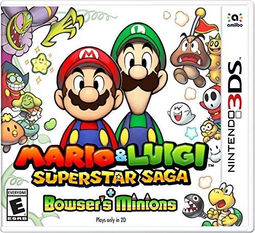 Mario and luigi superstar saga and bowser minions - Like New