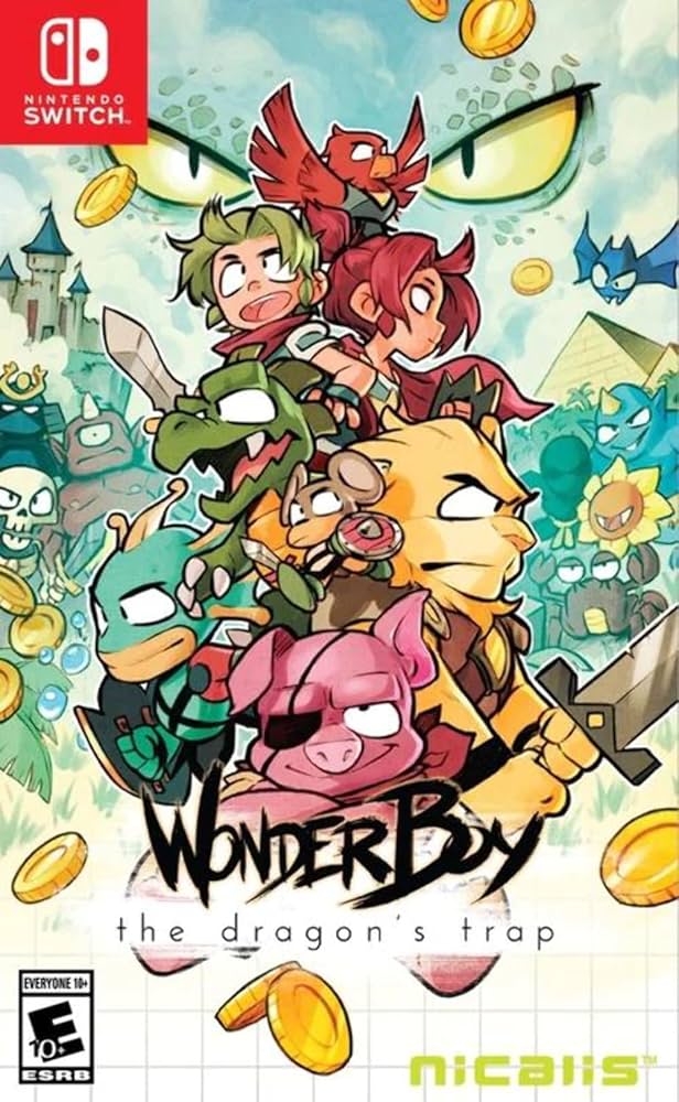 Wonder Boy the dragon's trap - US Like New