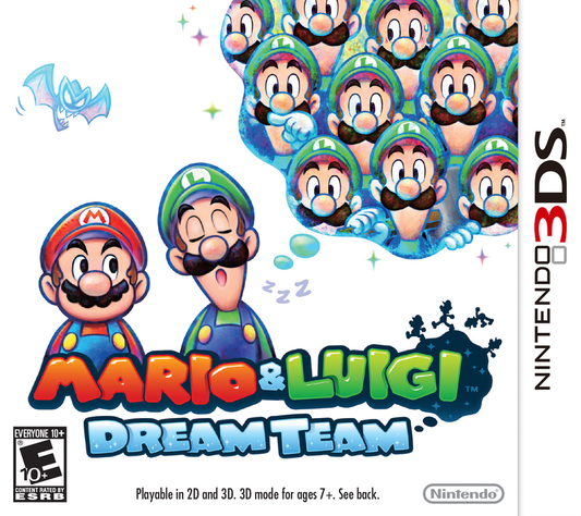 Mario and Luigi dream team - Like New