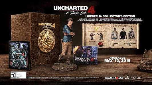 Uncharted 4 Libertalia Collector Edition NEW US PS4