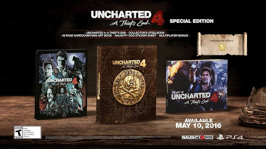 Uncharted 4 Special Edition EU - PS4 (NEW)