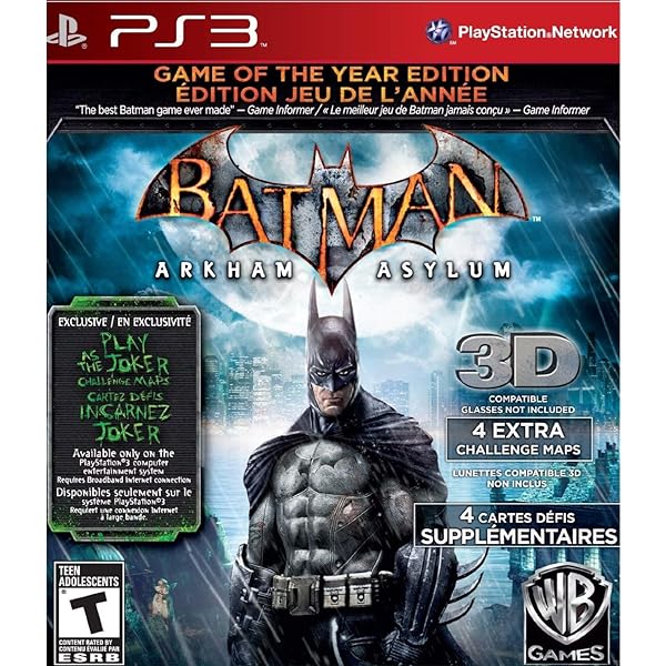 Batman Arkham Asylum US - Like New