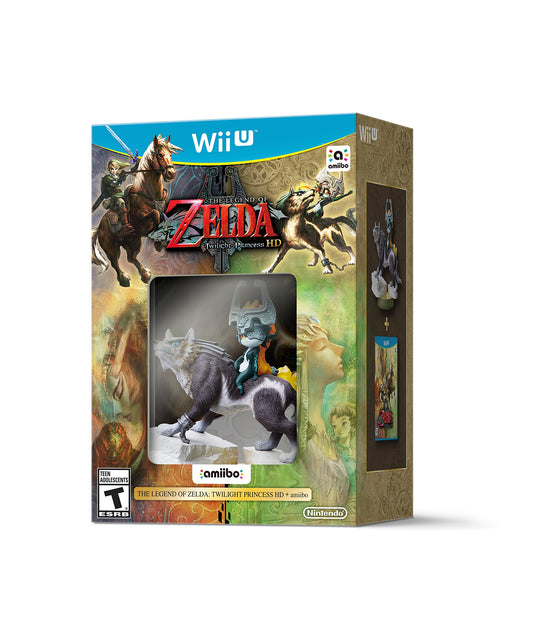 Zelda Twilight Princess HD With Amiibo US (NEW)