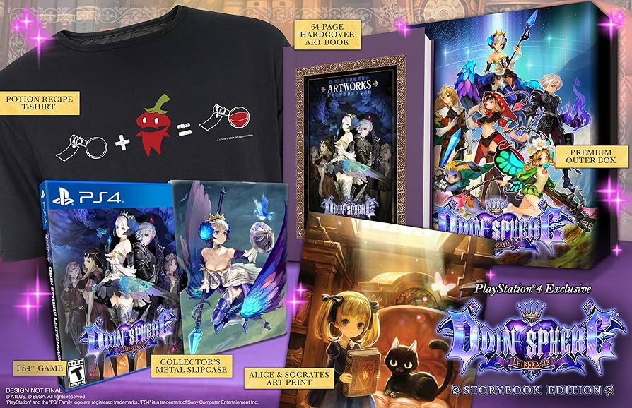 Odin Sphere Leifthrasir StoryBook Edition NEW US PS4