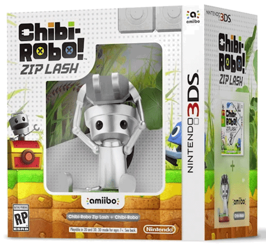 Chibi Robo Zip Lash With Amiibo US NEW Nintendo 3DS