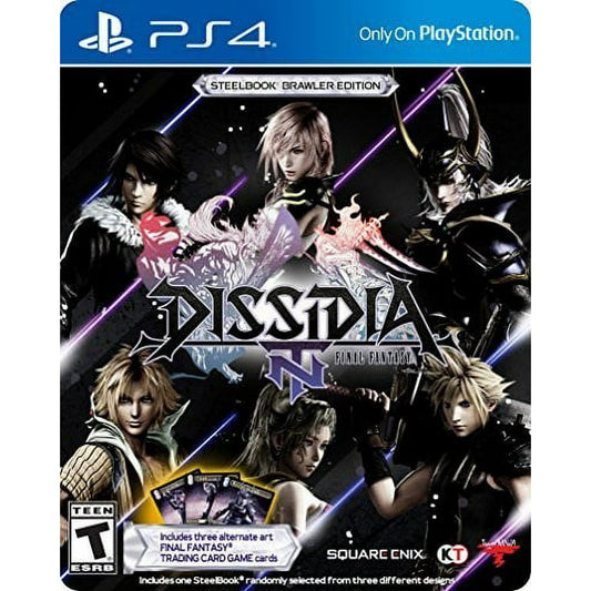 Dissidia NT Final Fantasy SteelBook Brawler Edition NEW US PS4