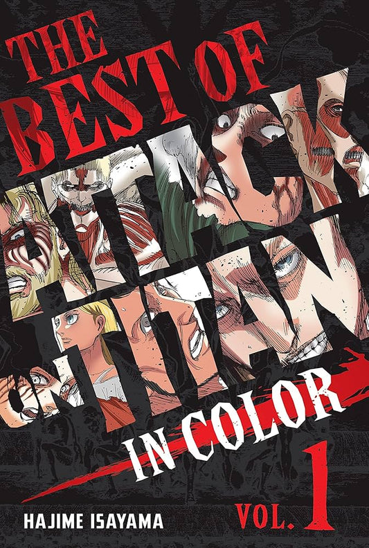 The best of Attack on Titan in Color Volume 1 ( 336 pages )