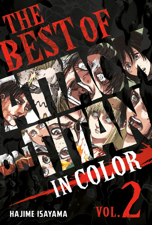 The best of Attack on Titan in color Volume 2 ( 336 pages )