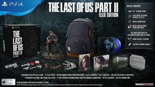 The last of us part 2 - Ellie Edition US (BRAND NEW) - RARE