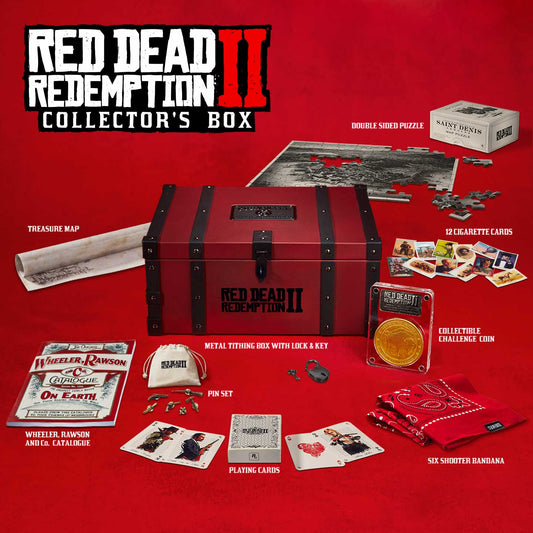 Red Dead Redemption 2 Collector Box ! Ultra Rare - Brand New (No Game)