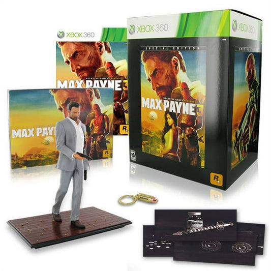Max Payne 3 SpecialEdition Like New US Xbox 360
