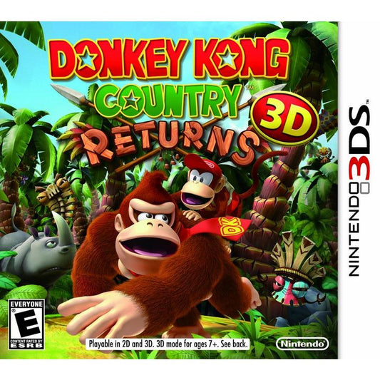 Donkey kong country returns 3D - Like New