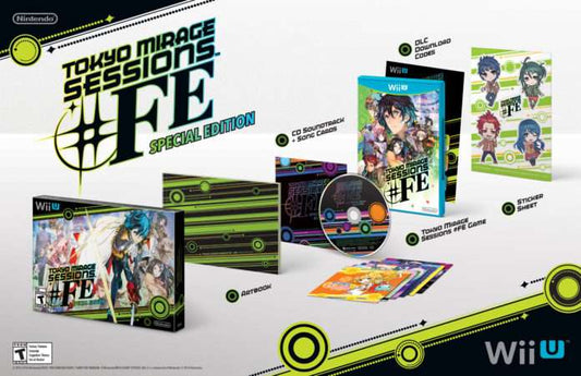 Tokyo Mirage Sessions FE Wii u Special Edition NEW US ( RARE )