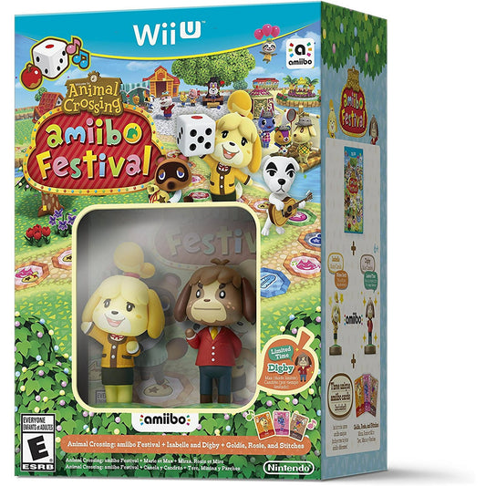 Animal Crossing Amiibo Festival with Amiibo NEW US Wii U