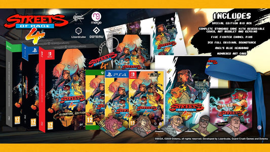 Streets of rage 4 signature edition EU - PS4 NEW
