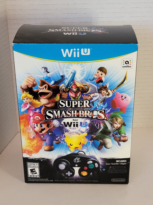 Super Smash Bro Wii U With Controller NEW US